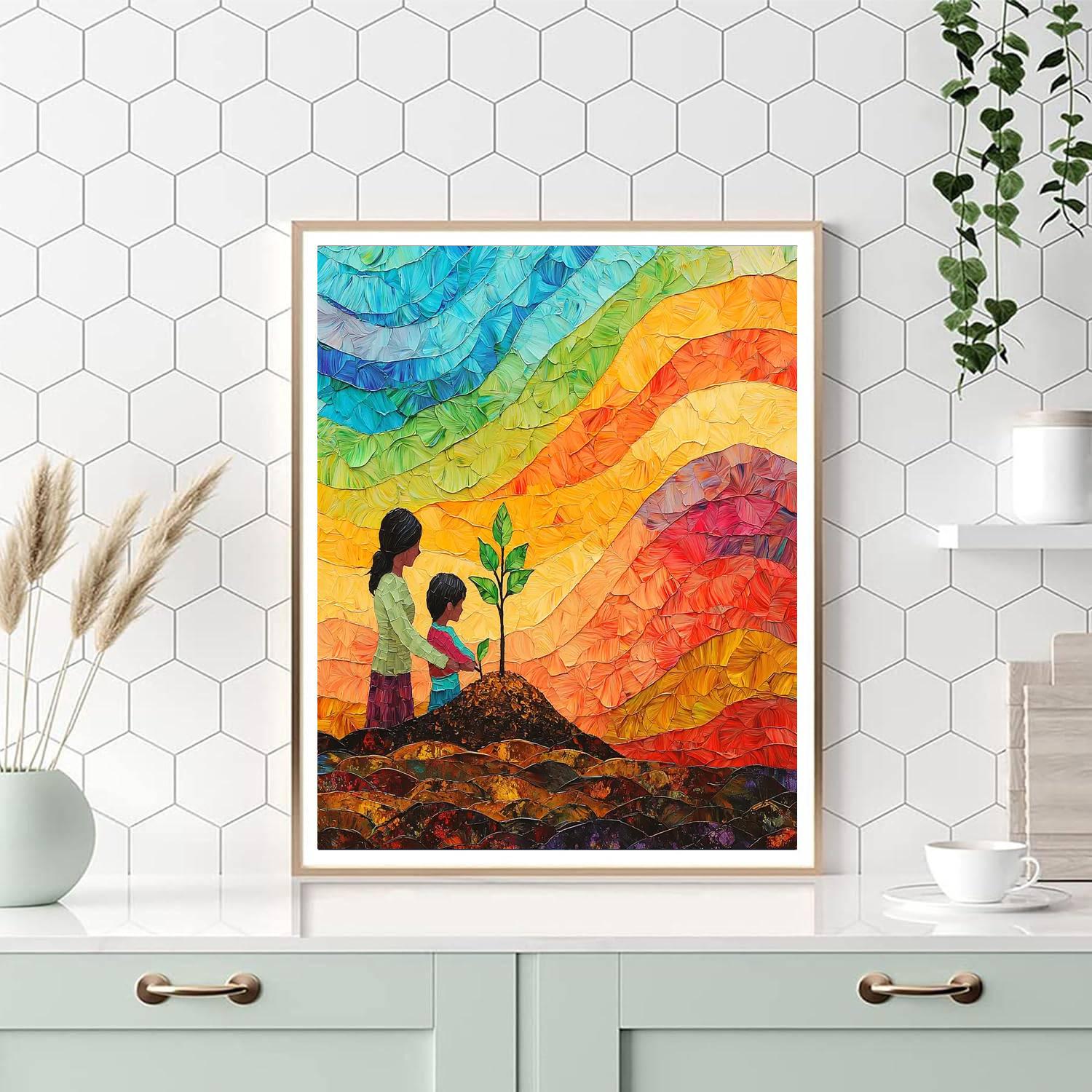 Growing Love Numbered Painting Kits