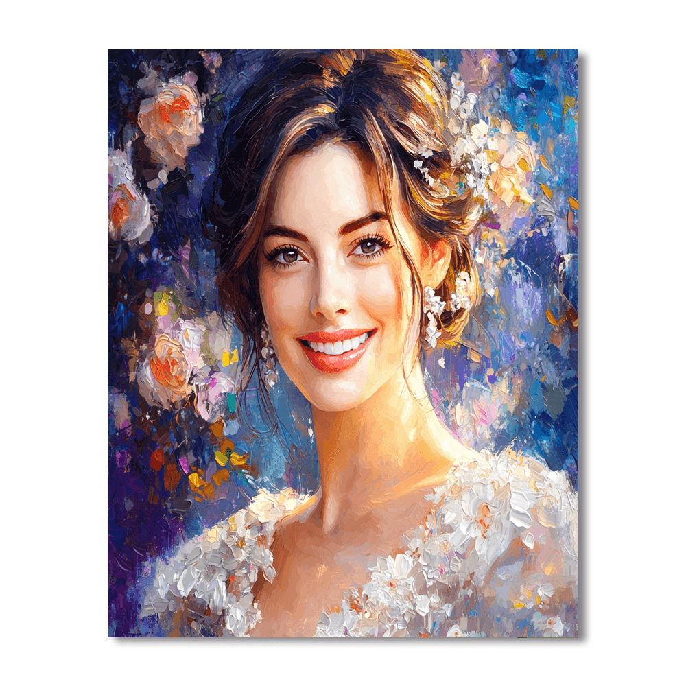Anne Hathaway: The Elegant Versatility Of A Star Painting By Numbers Kit