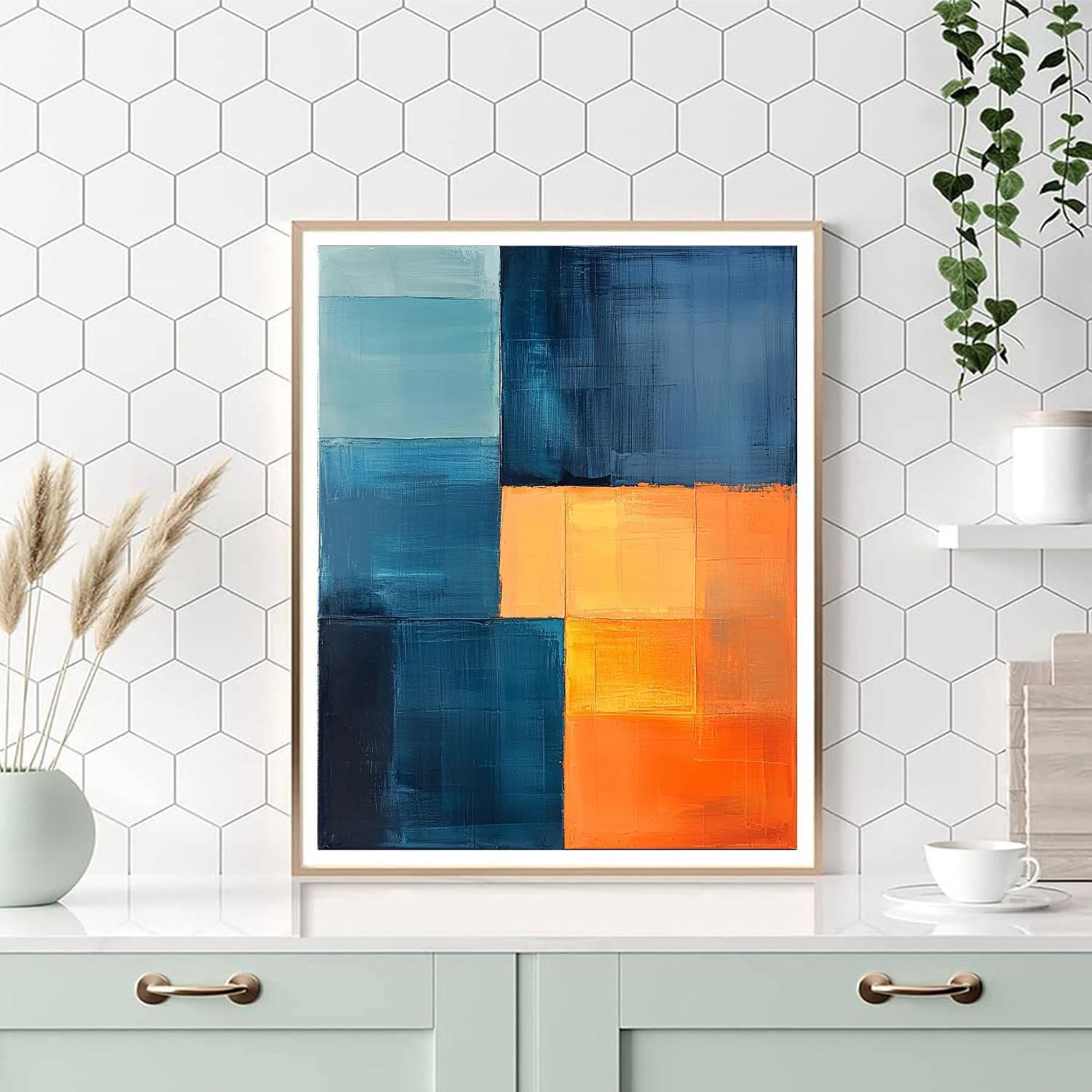 Mark Rothko Inspired Ethereal Dimensions  Numbered Painting Kits