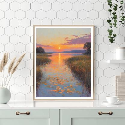 Claude Monet Inspired Fleeting Moments  Paint By Numbers Kits