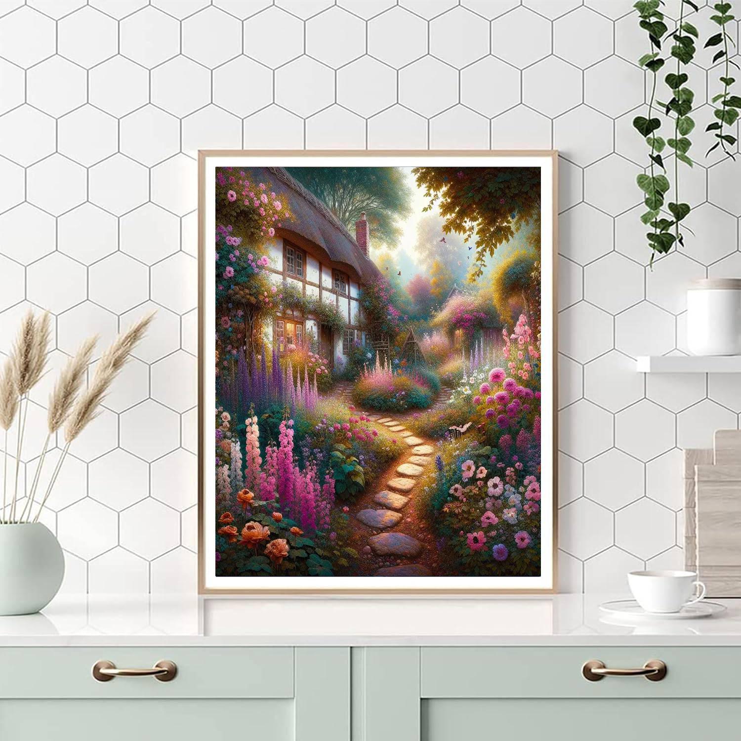 Quaint Cottage Garden Paint By Color