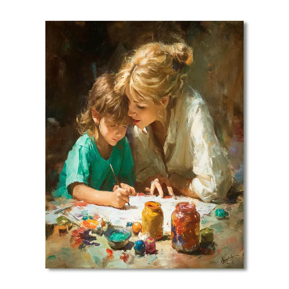 Gifts Of The Heart Number Painting