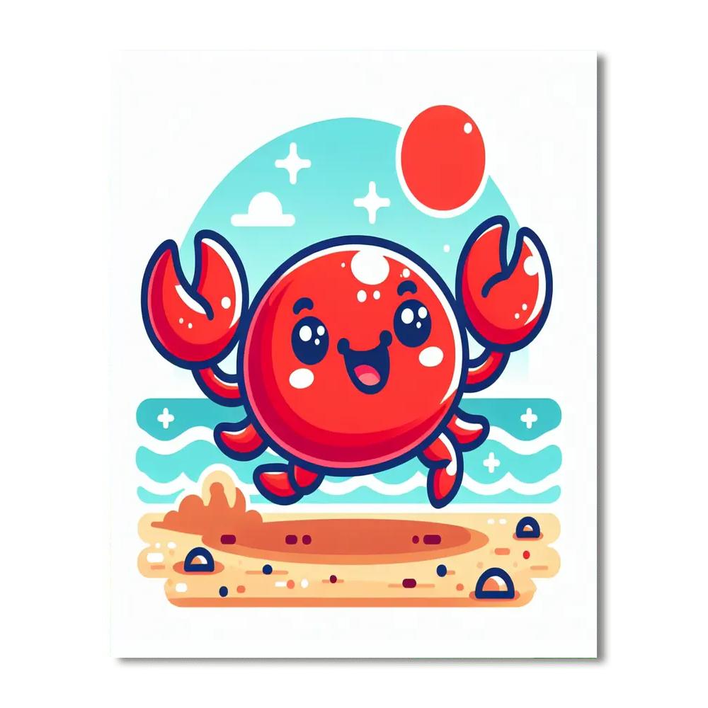 Creative Crab Paint By Number