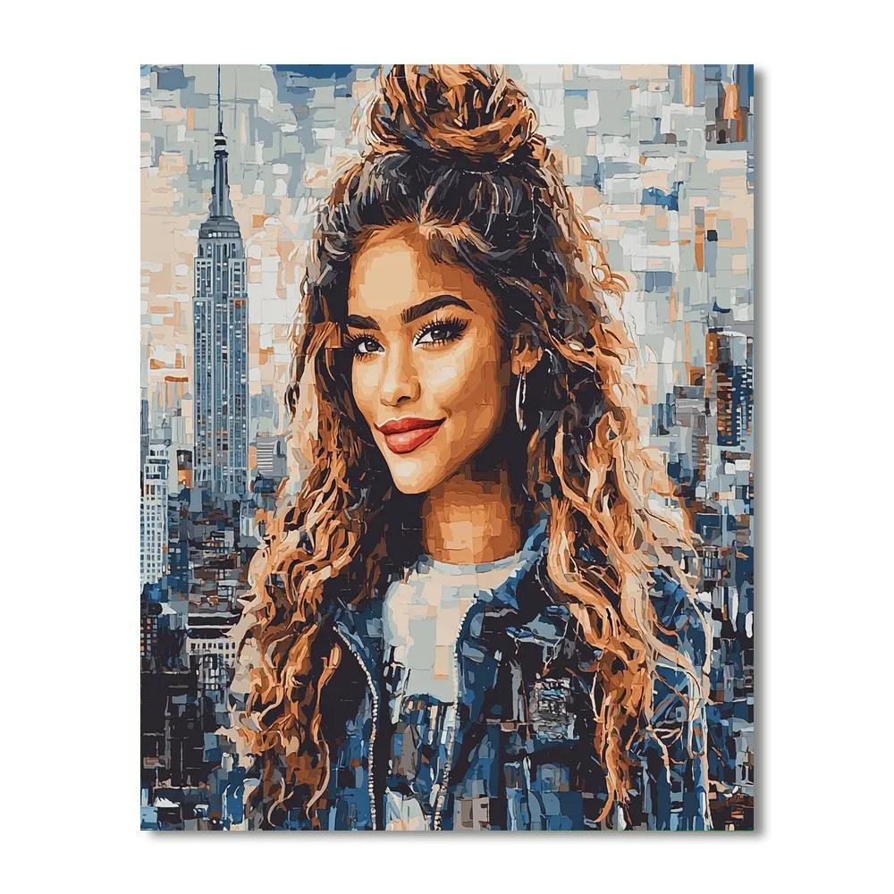 Zendaya: The Modern Muse And Rising Star As Mj Numbered Painting Kits