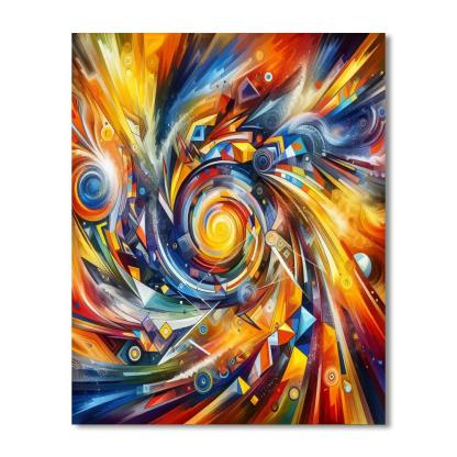 Joyful Kaleidoscope Paint By Number