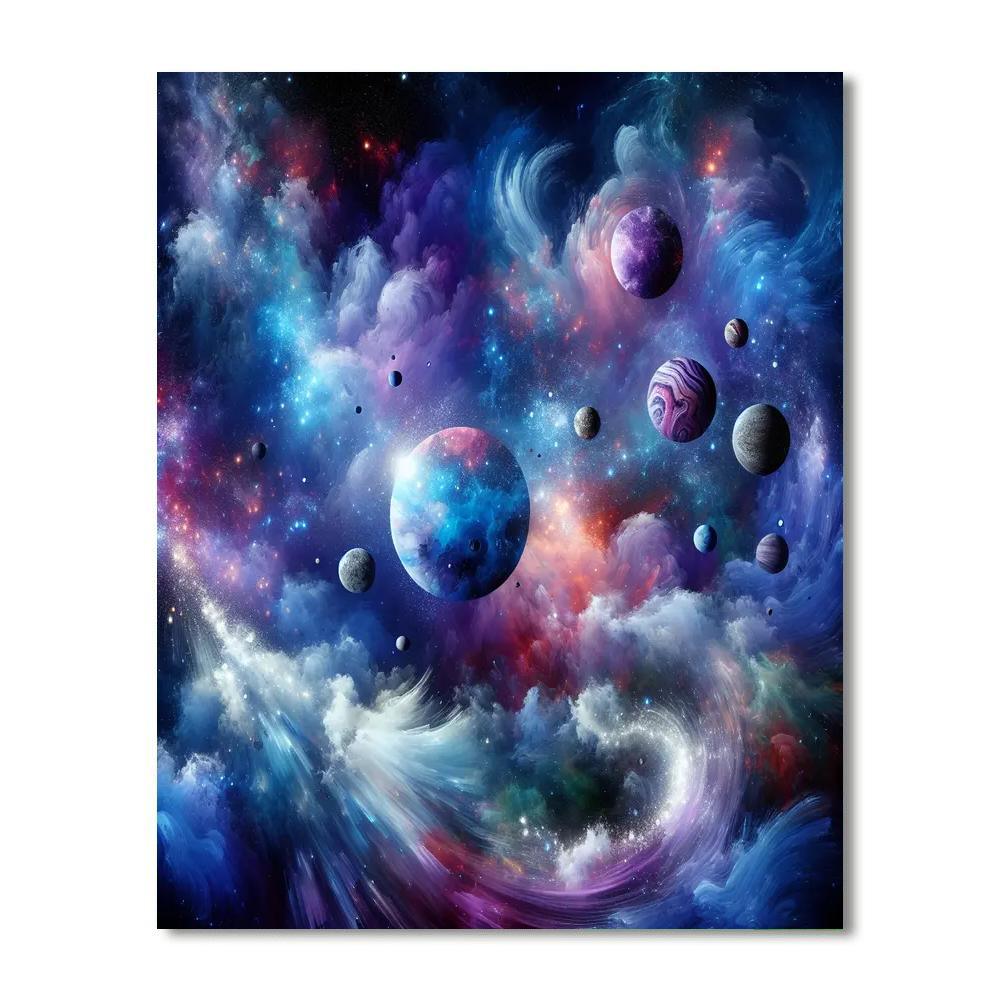 Celestial Planetary Wonder Paint By Numbers