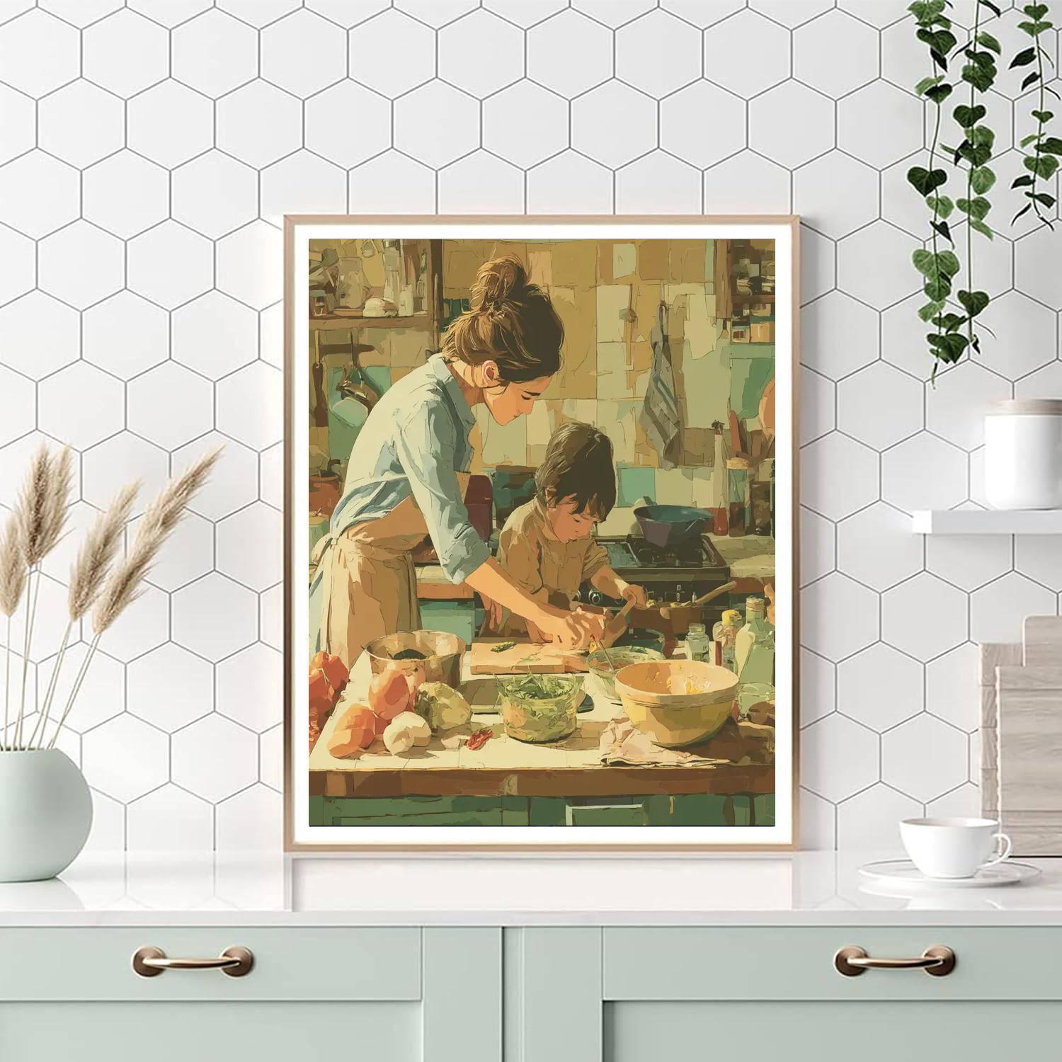 A Mother’s Legacy Painting Number Kit