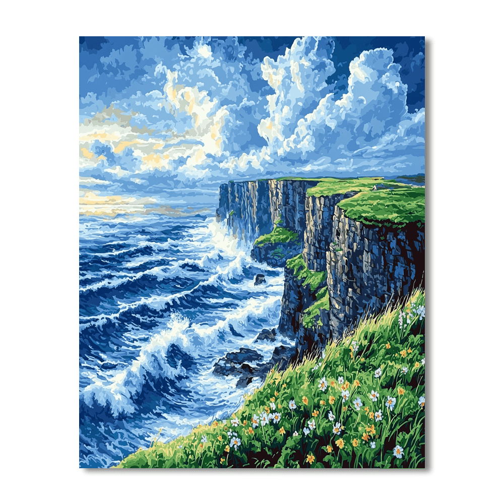 Cliffs Of Moher - Ireland DIY Paint By Numbers