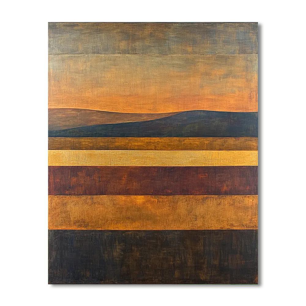 Mark Rothko Inspired Timeless Horizon  Painting Number Kit