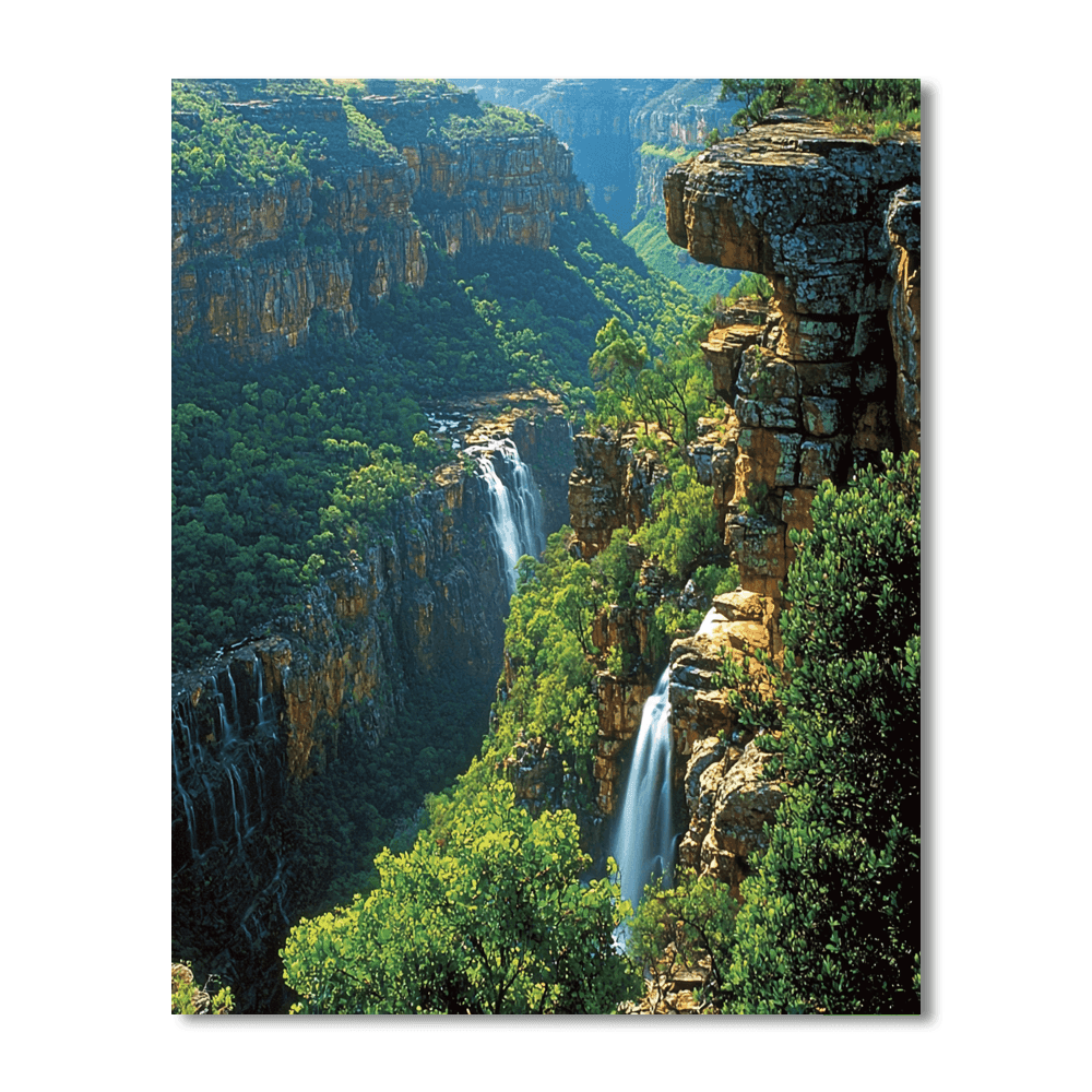 Blyde River Canyon DIY Paint By Numbers