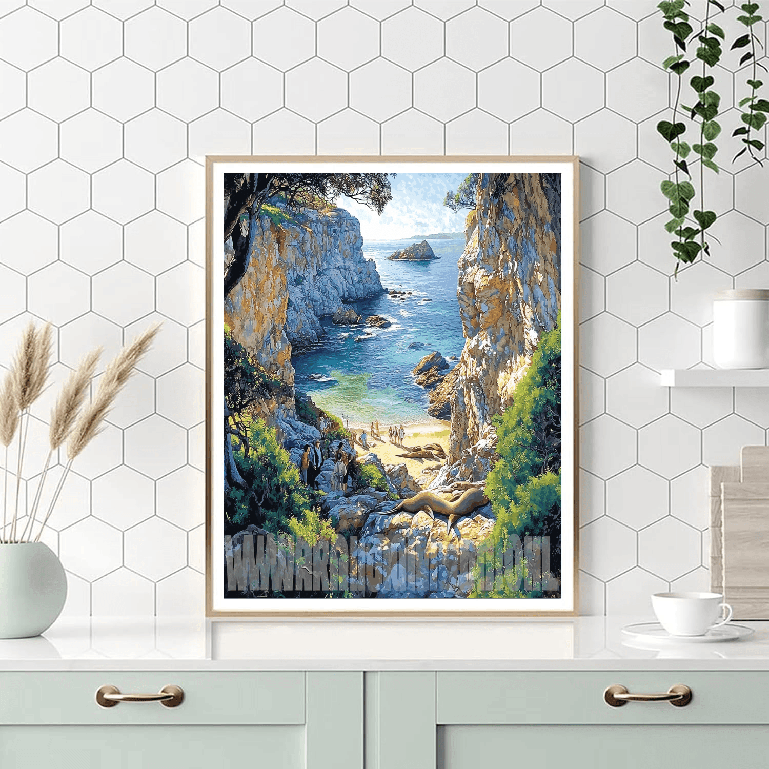 Kangaroo Island DIY Paint By Numbers