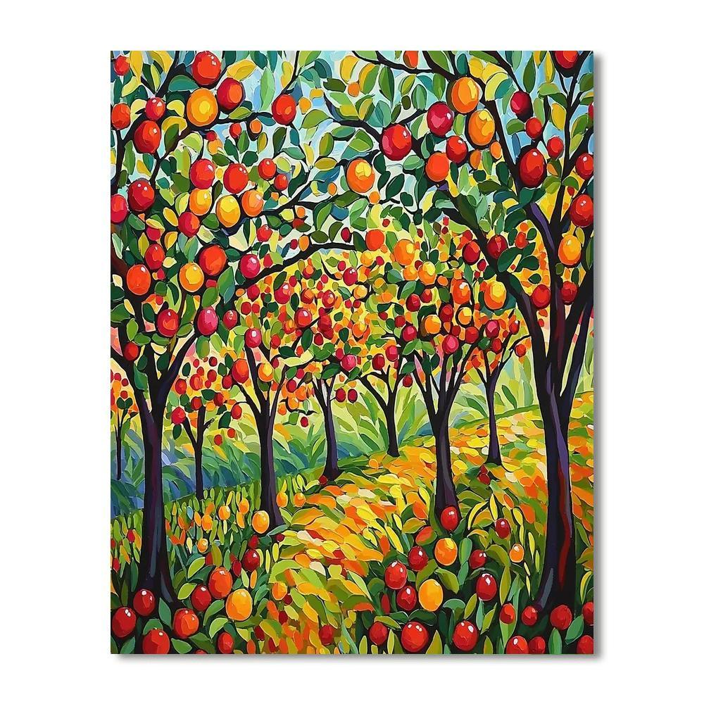 Henri Matisse Inspired Luminous Orchard  Painting By Numbers Kit