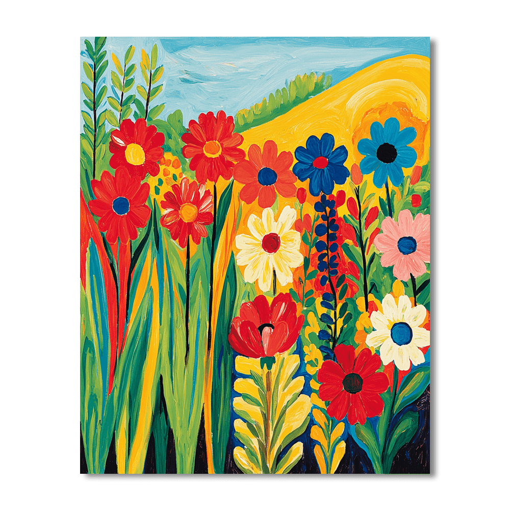 Henri Matisse Inspired Garden Of Joy  Painting By Numbers Kit