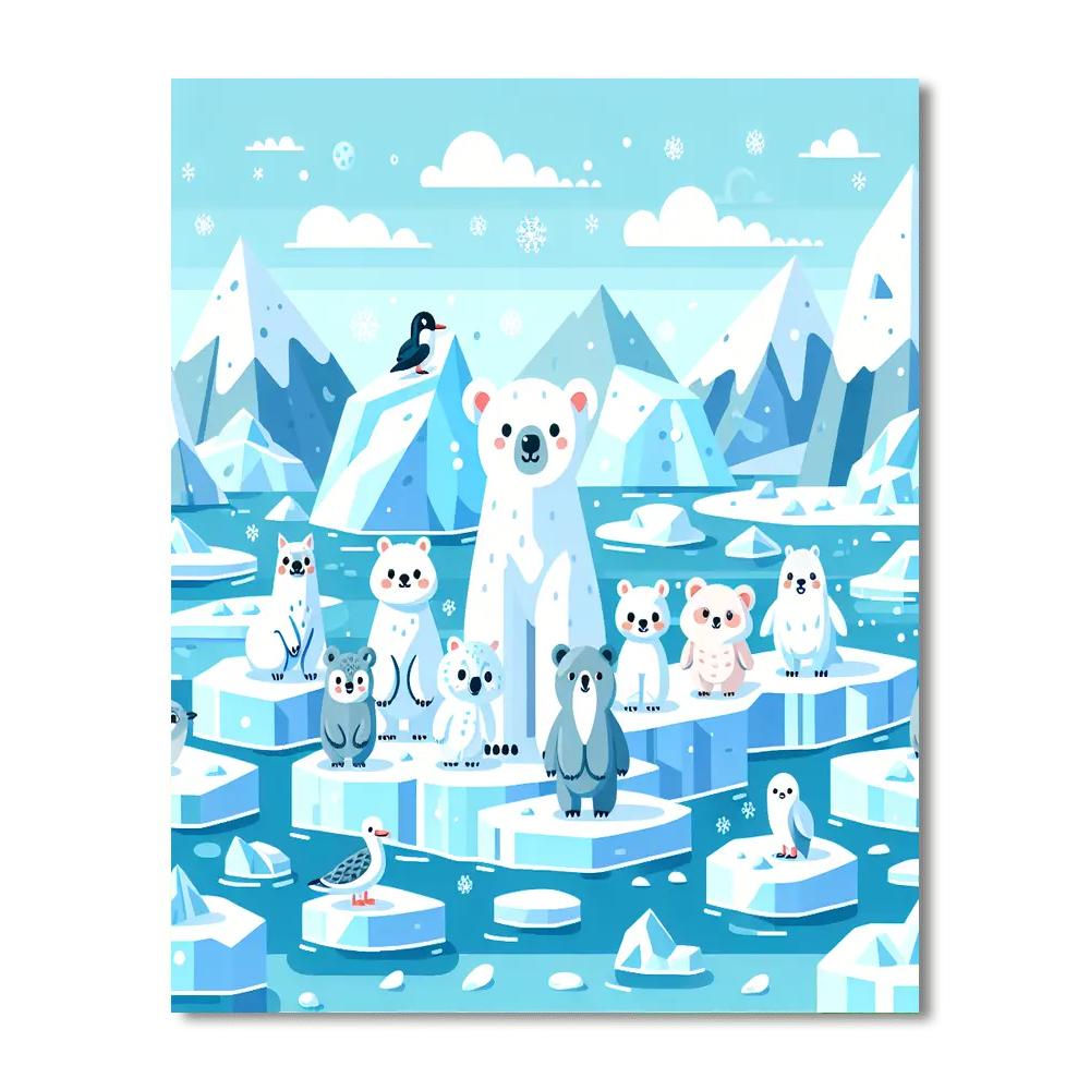 Arctic Adventure Tales Paint By Color