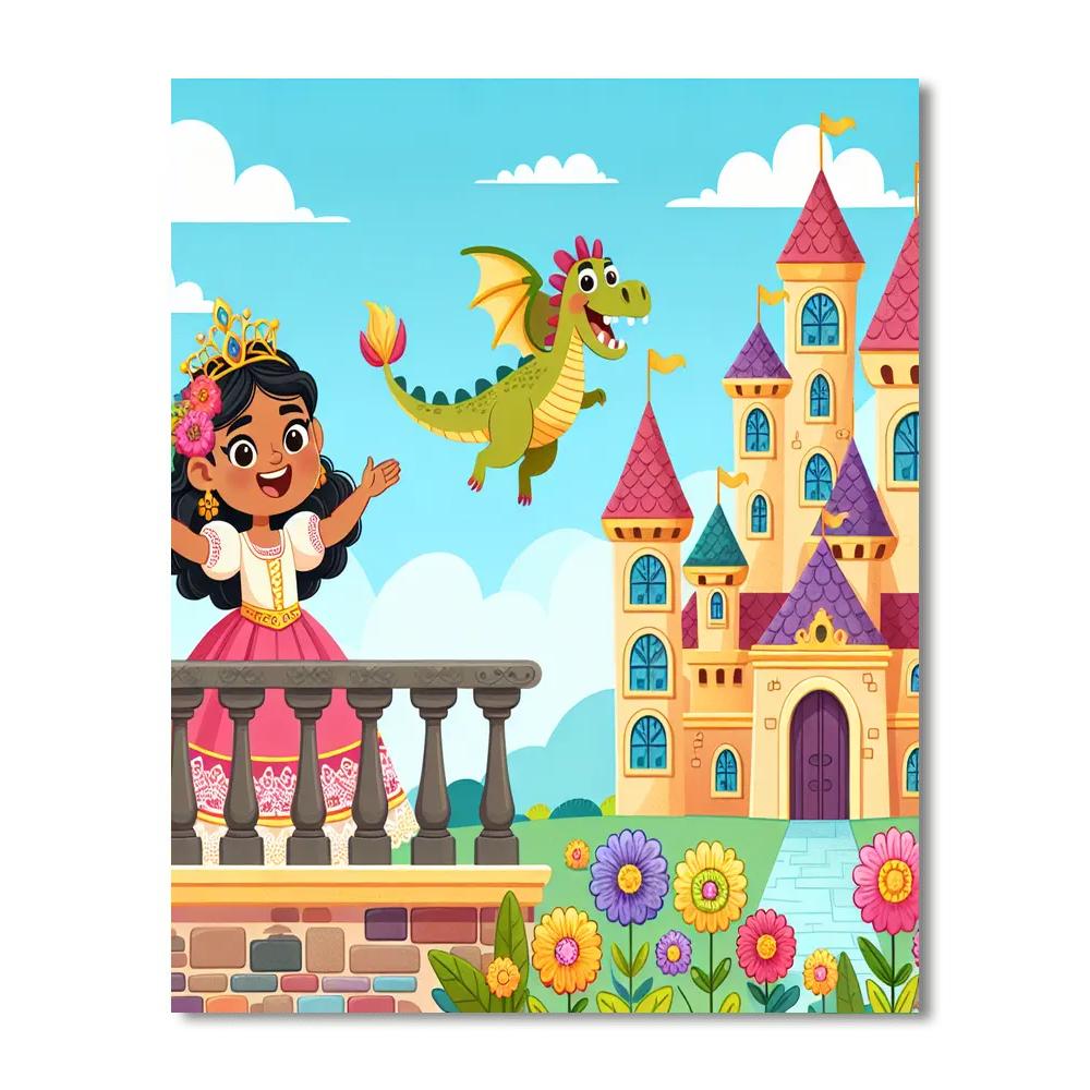 Royal Fairytale Adventures Paint By Numbers