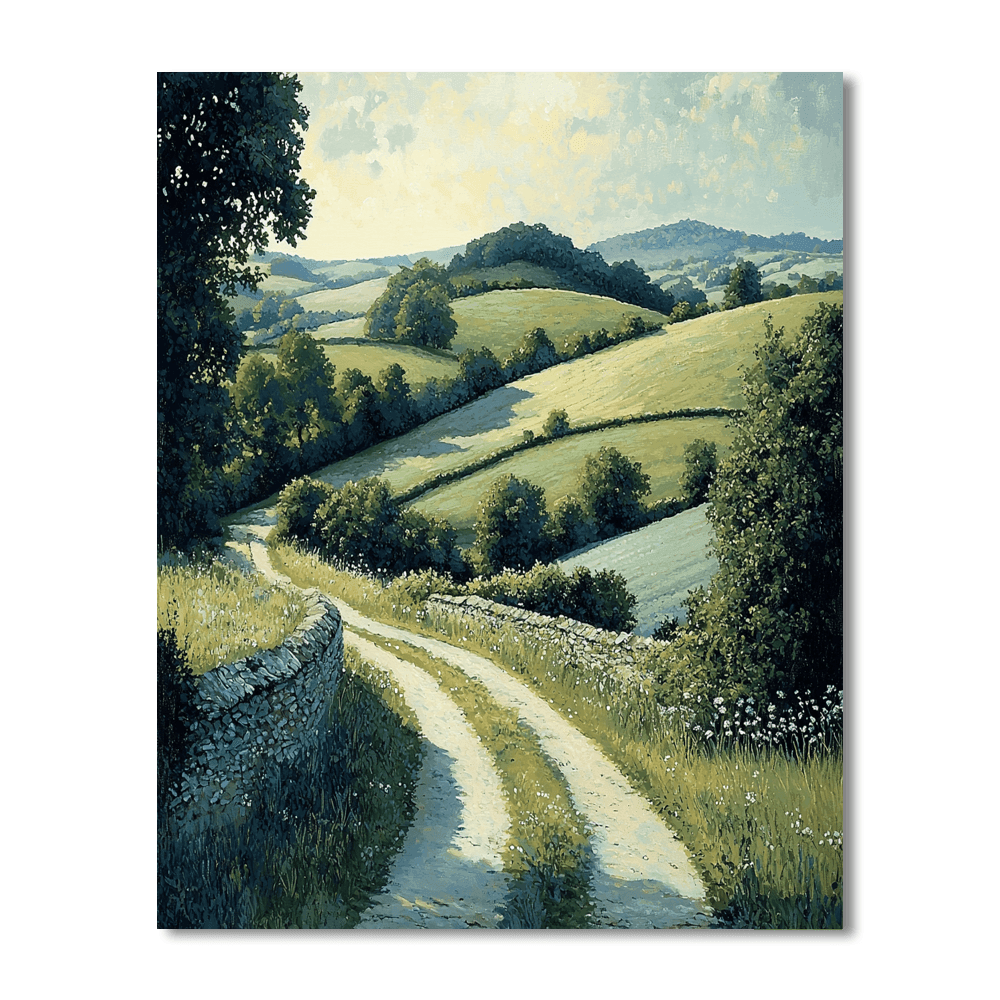 John Constable Inspired Serenity Of Rural Landscapes  Paint By Numbers Kits