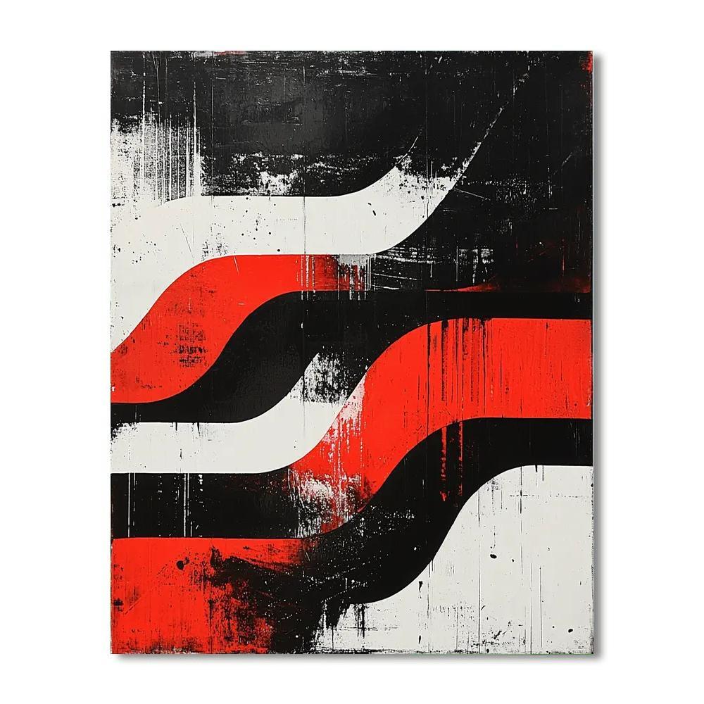 Banksy Inspired Consumerism Breakdown  Paint By Numbers Art