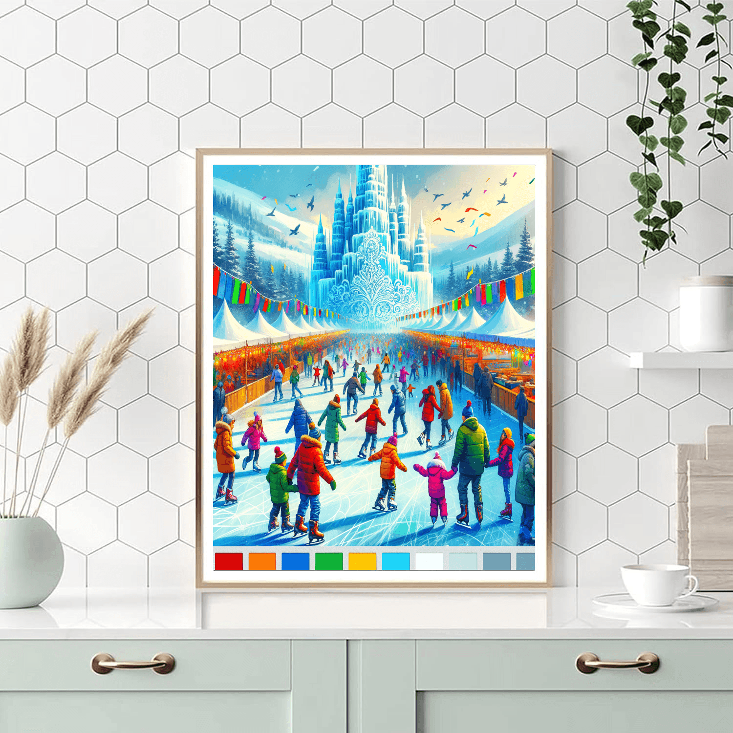 Winterlude DIY Paint By Numbers