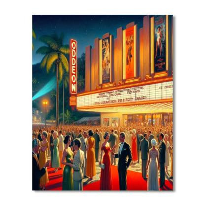 Rio De Janeiro International Film Festival - Brazil Number Painting