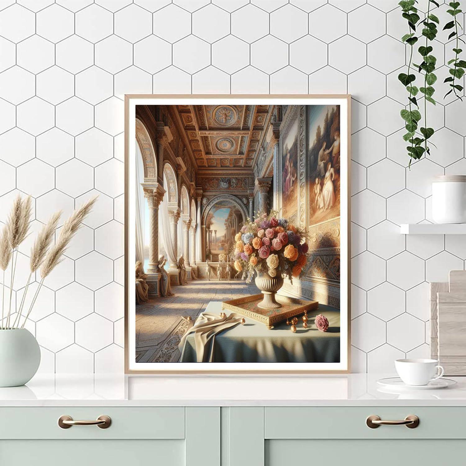 Renaissance Inspired Beauty Paint By Numbers Art