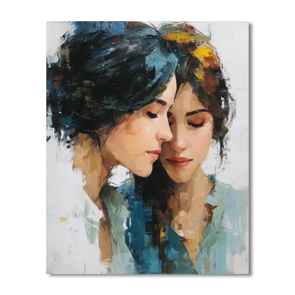 The Wisdom Of A Mother's Eyes DIY Paint By Numbers