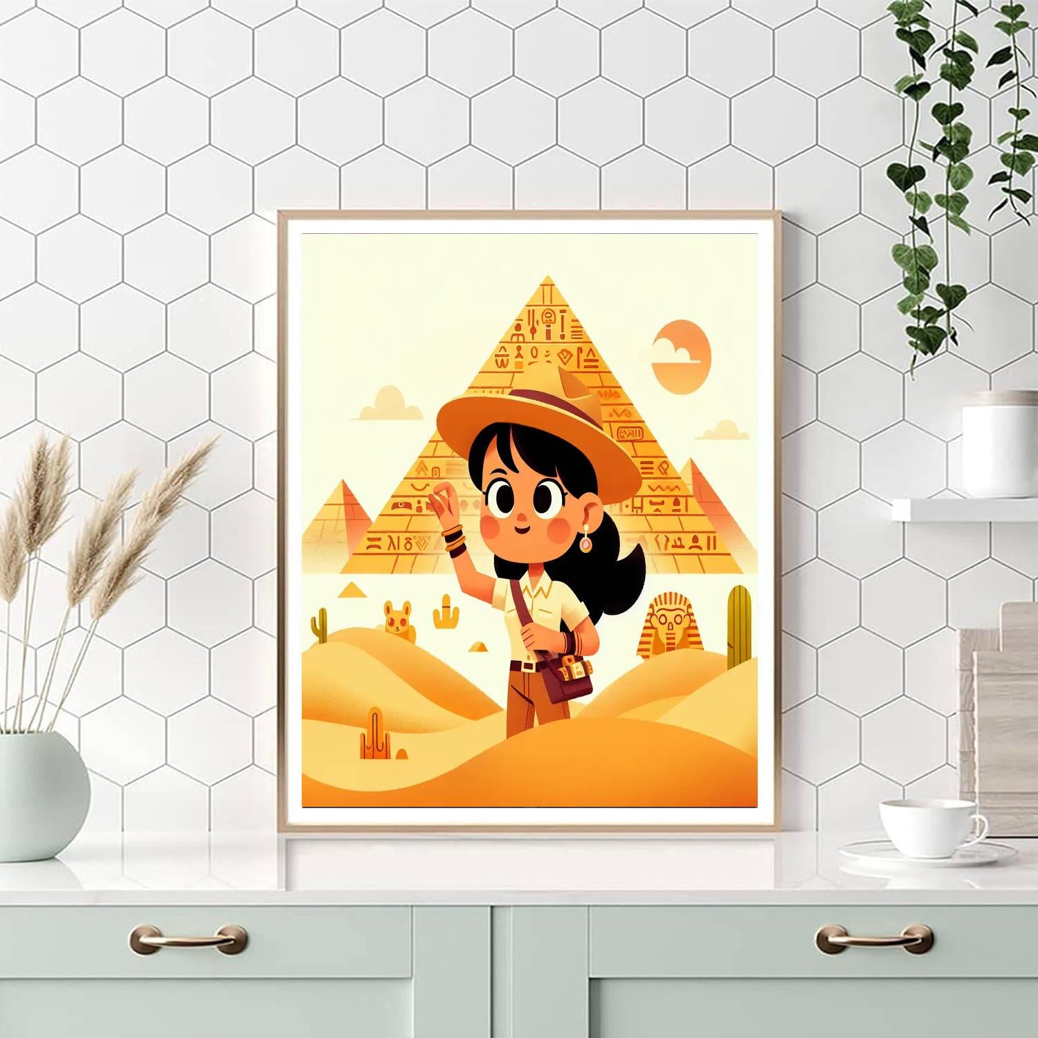 Adventure Through Egypt Numbered Painting Kits