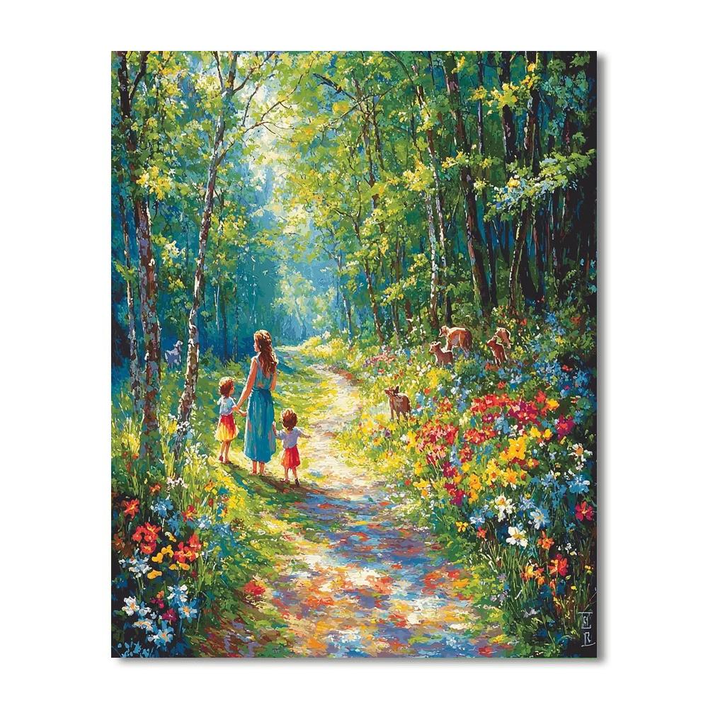 Mommy And Me Adventure Numbered Painting Kits