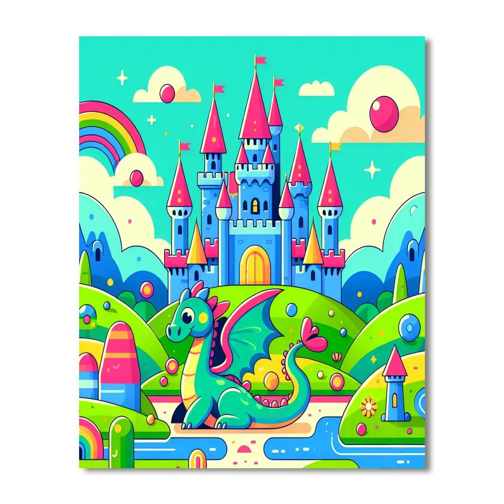 Magic Kingdom Journey Painting Number Kit