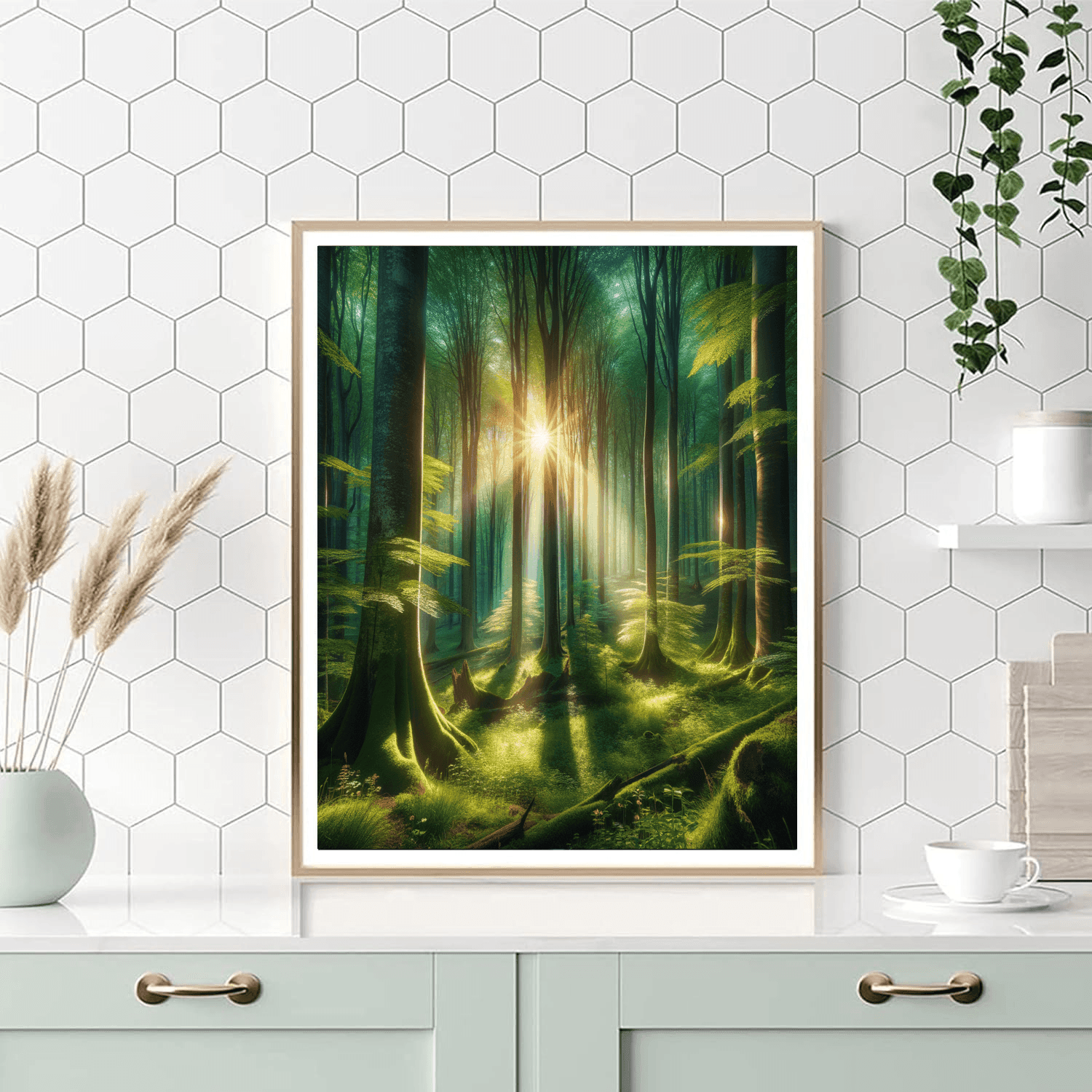 Dappled Forest Paint By Numbers Kits