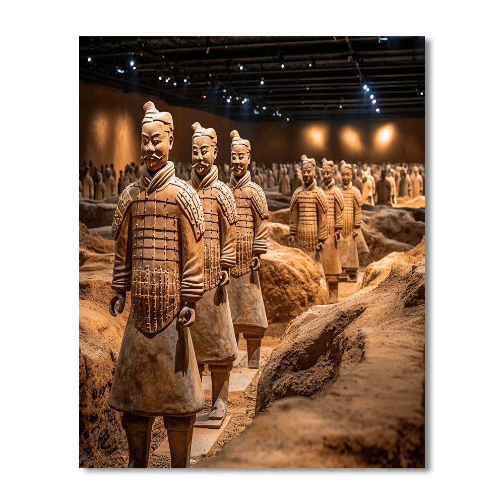Terracotta Army - Xi'an Paint By Numbers Kits