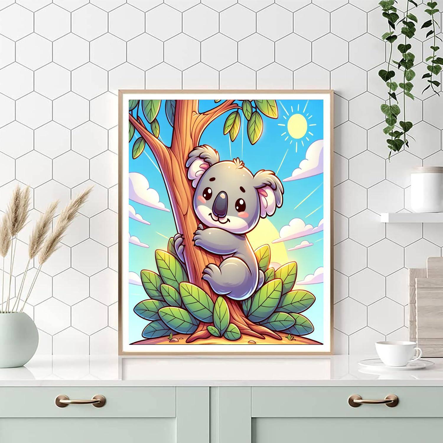 Cuddly Koala Dream Paint By Numbers
