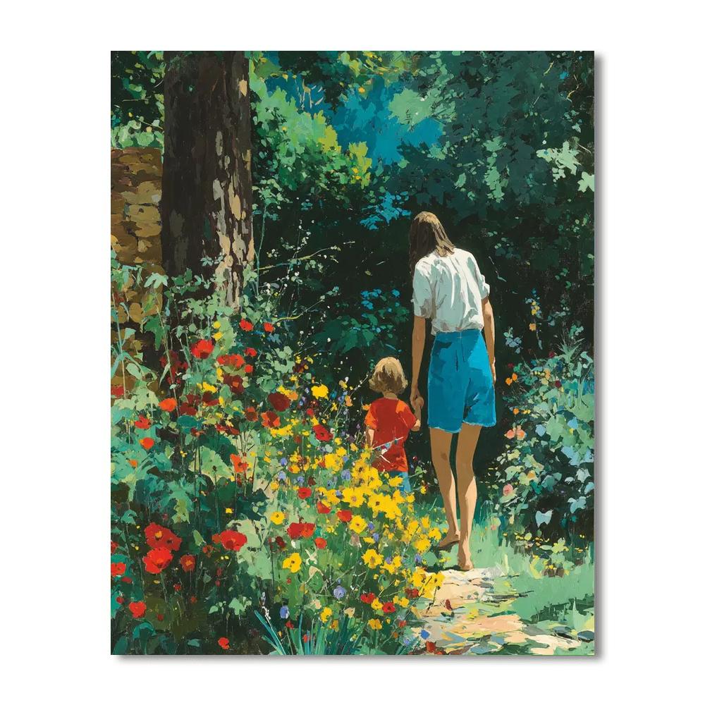 Garden Of Maternal Memories Paint By Numbers Kits