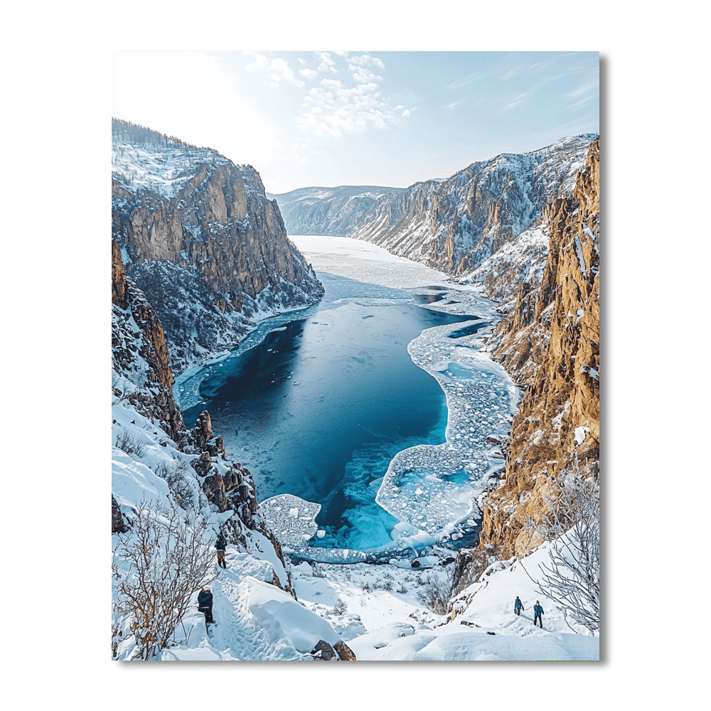 Lake Baikal Paint By Numbers