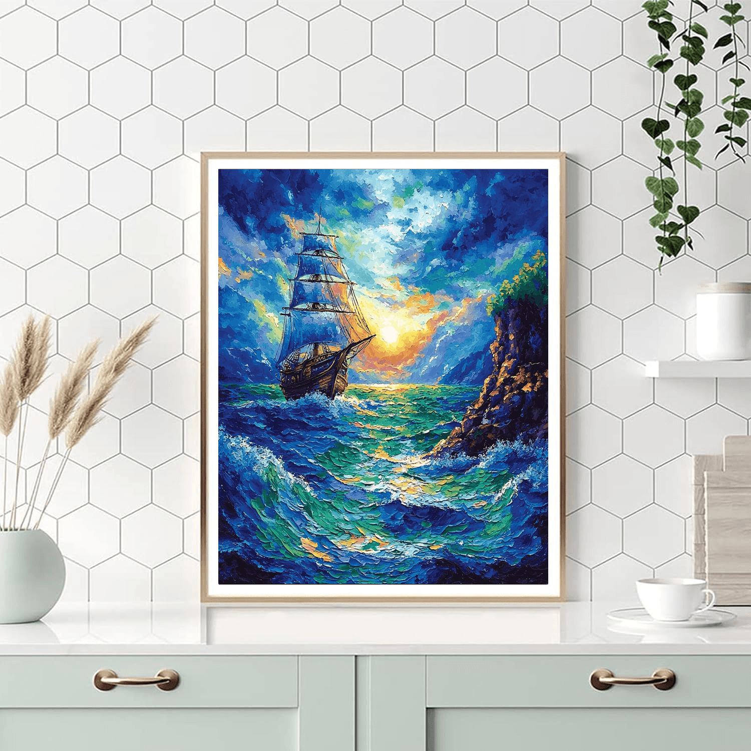 J.R.R. Tolkien Inspired Fantasy Voyage  DIY Paint By Numbers
