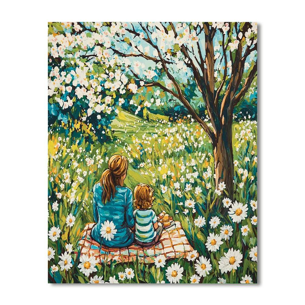 Springtime Discovery Paint By Number