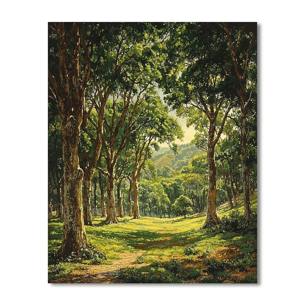 Michelangelo Inspired Majestic Whisper  Paint By Color