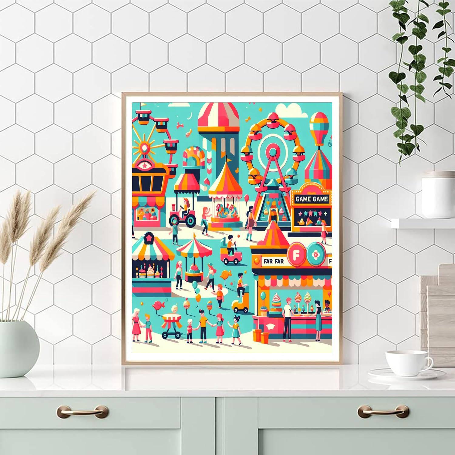 Carnival Of Joy Paint By Color