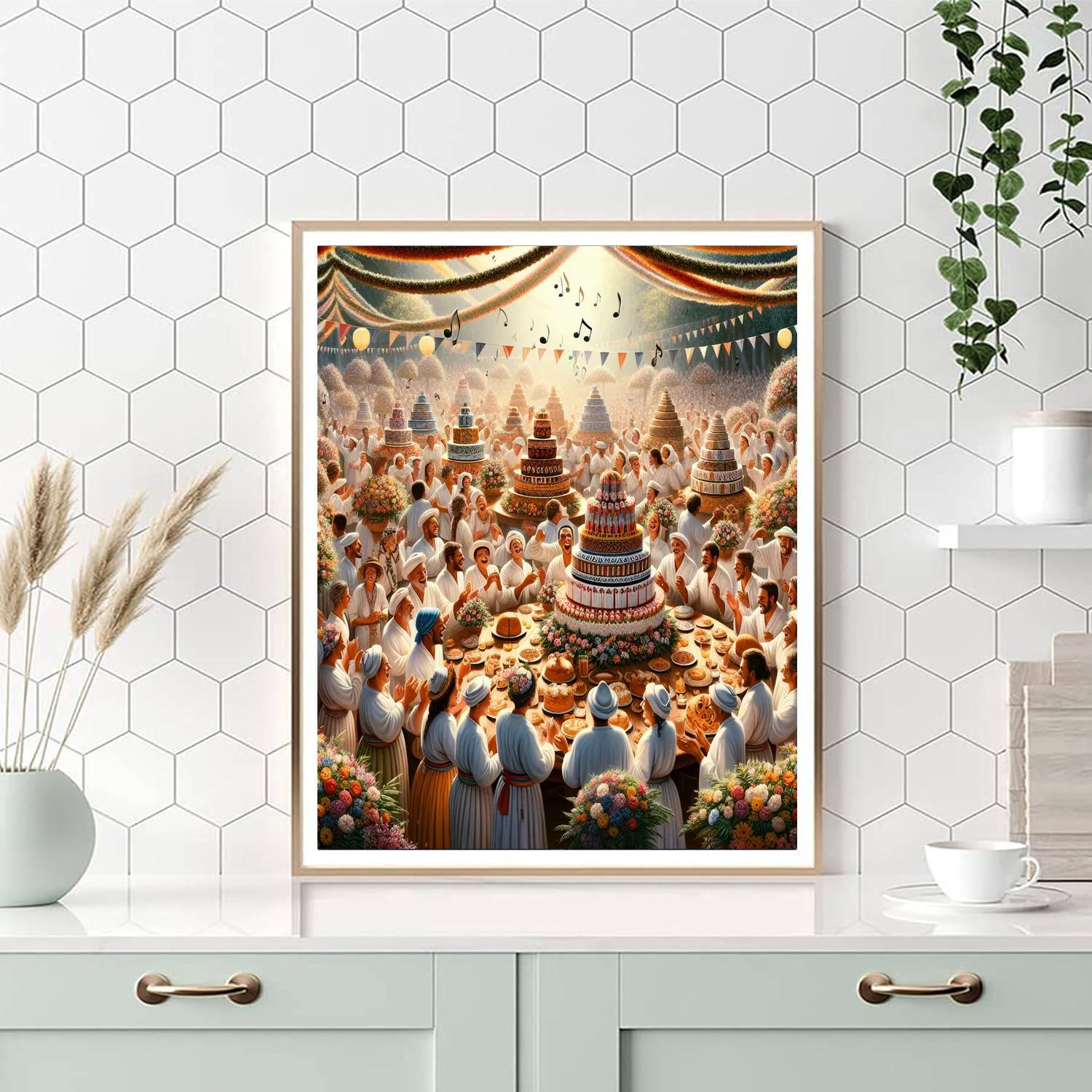 Bolo Da Oração - Portugal DIY Paint By Numbers