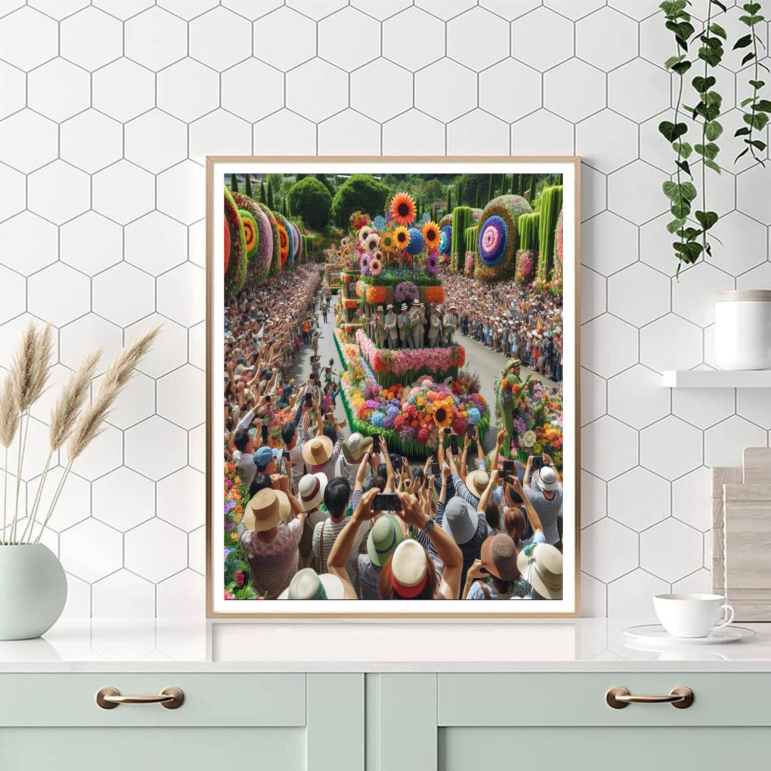 Carnival Of Flowers - Australia Paint By Color