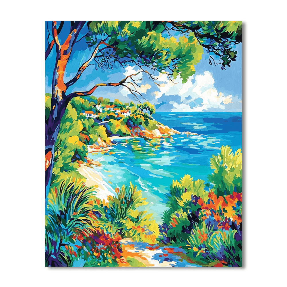 Henri Matisse Inspired Henri's Riviera  Paint By Numbers Kits