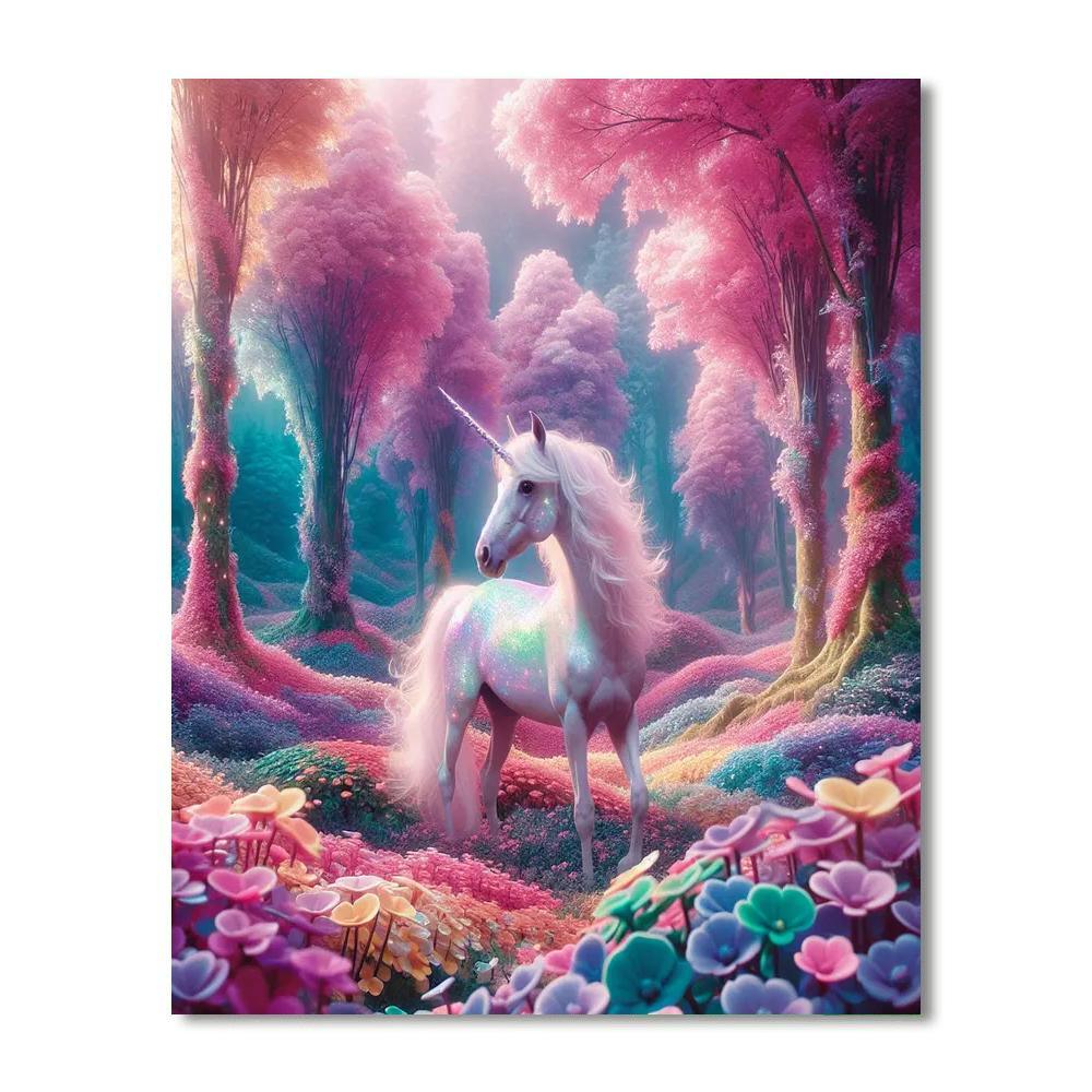 Fairy Tale Unicorn Realm Paint By Numbers Kits