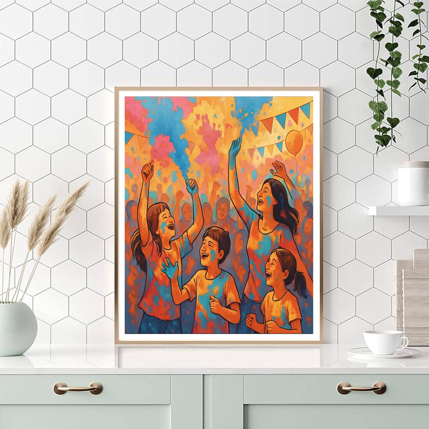 Holifest Painting By Numbers Kit