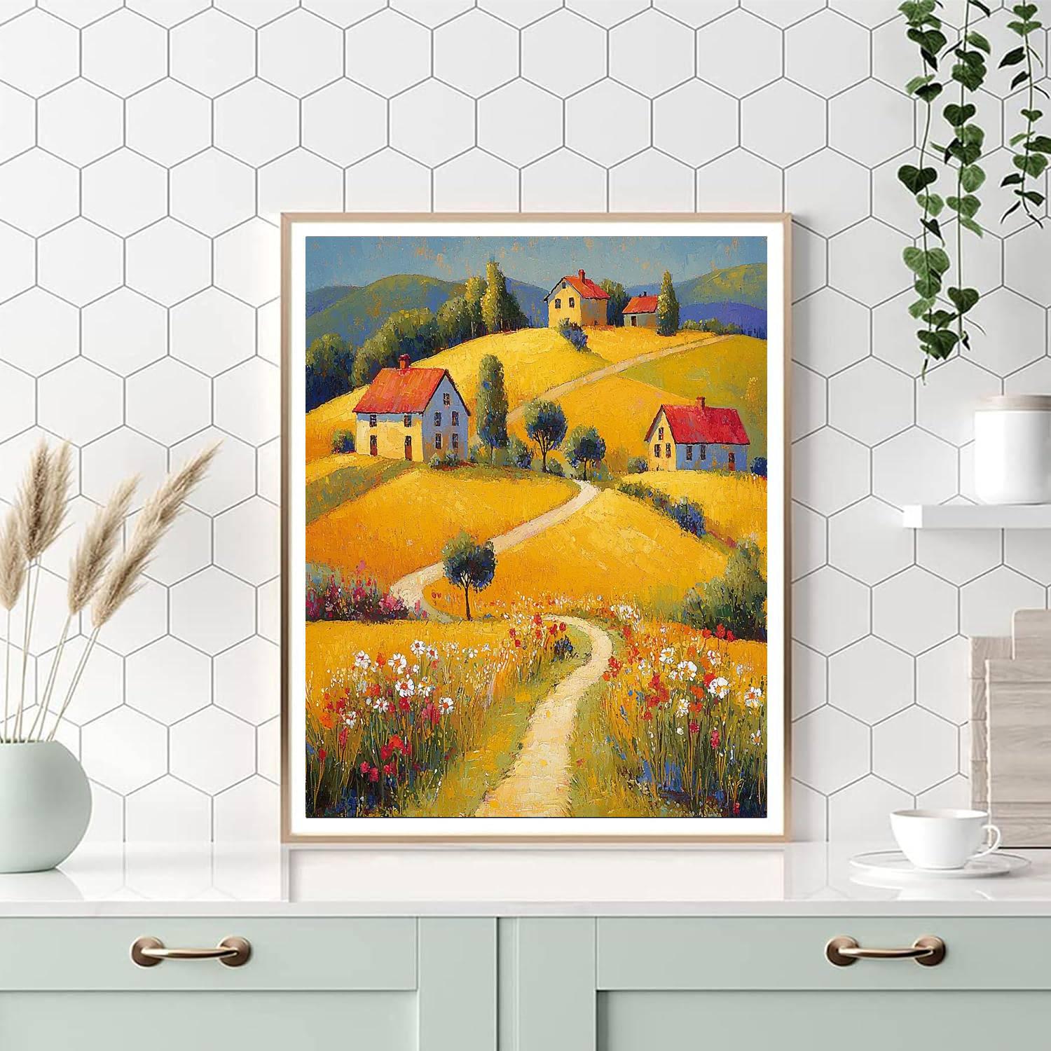 Mom's Sunshine Kitchen Paint By Numbers