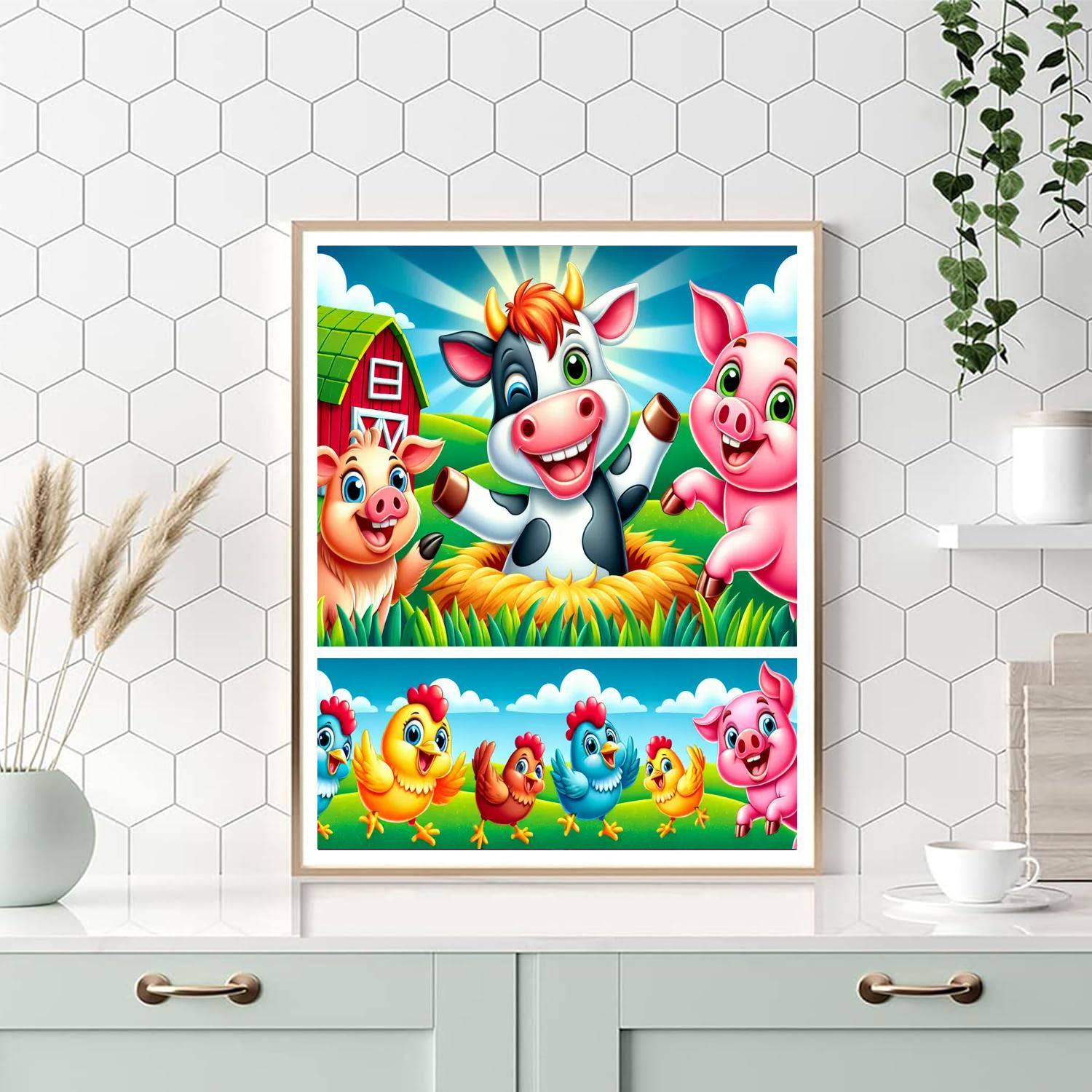 Friendly Farm Adventures Paint By Number