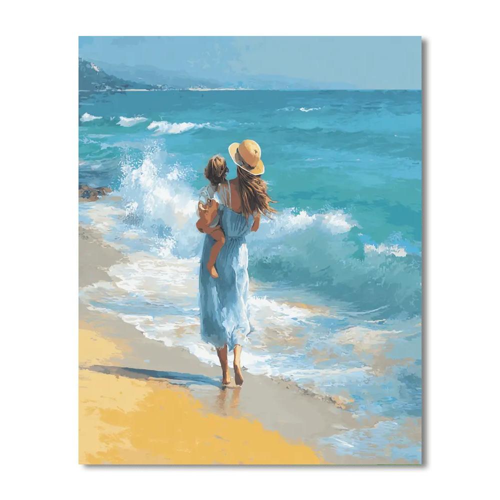 Mother's Ocean Of Embrace Paint By Numbers Kits