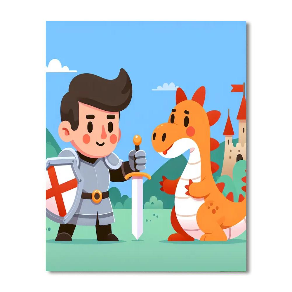 Dragon Quest Adventure Paint By Numbers Kits