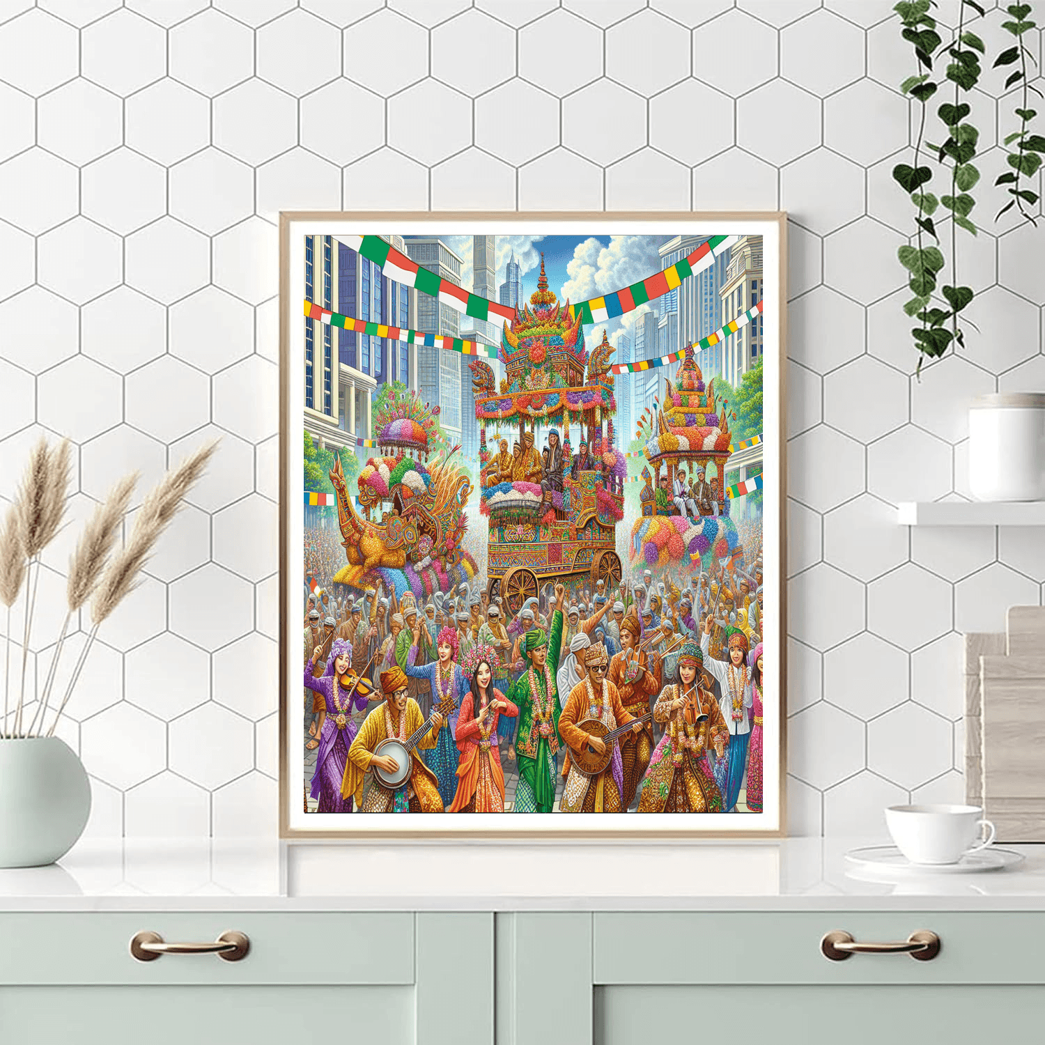 Karnaval Rakyat DIY Paint By Numbers