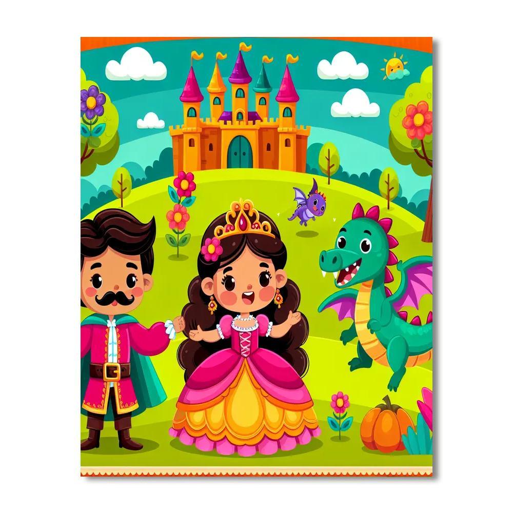 Fabulous Fairytales Paint By Number