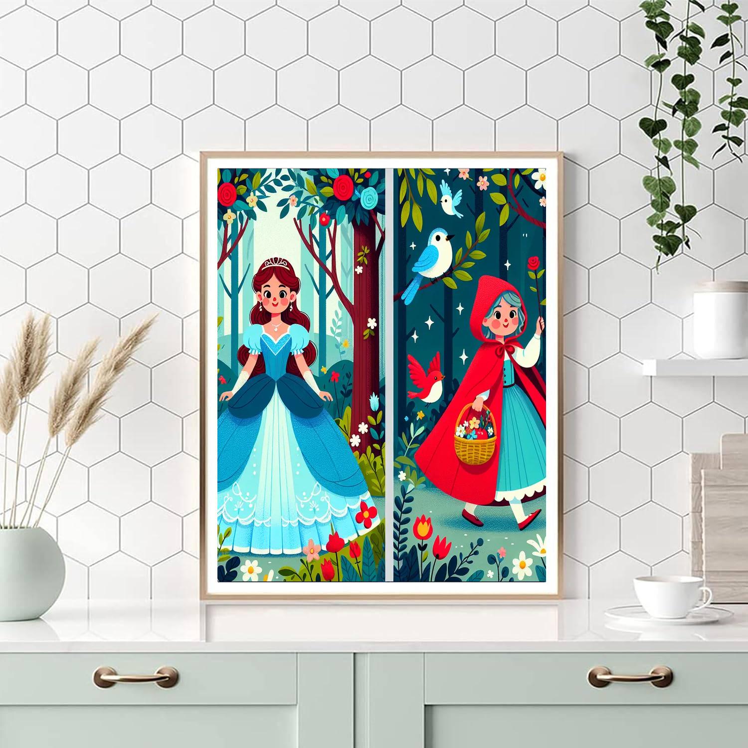 Fantastic Fairytale Fables Numbered Painting Kits