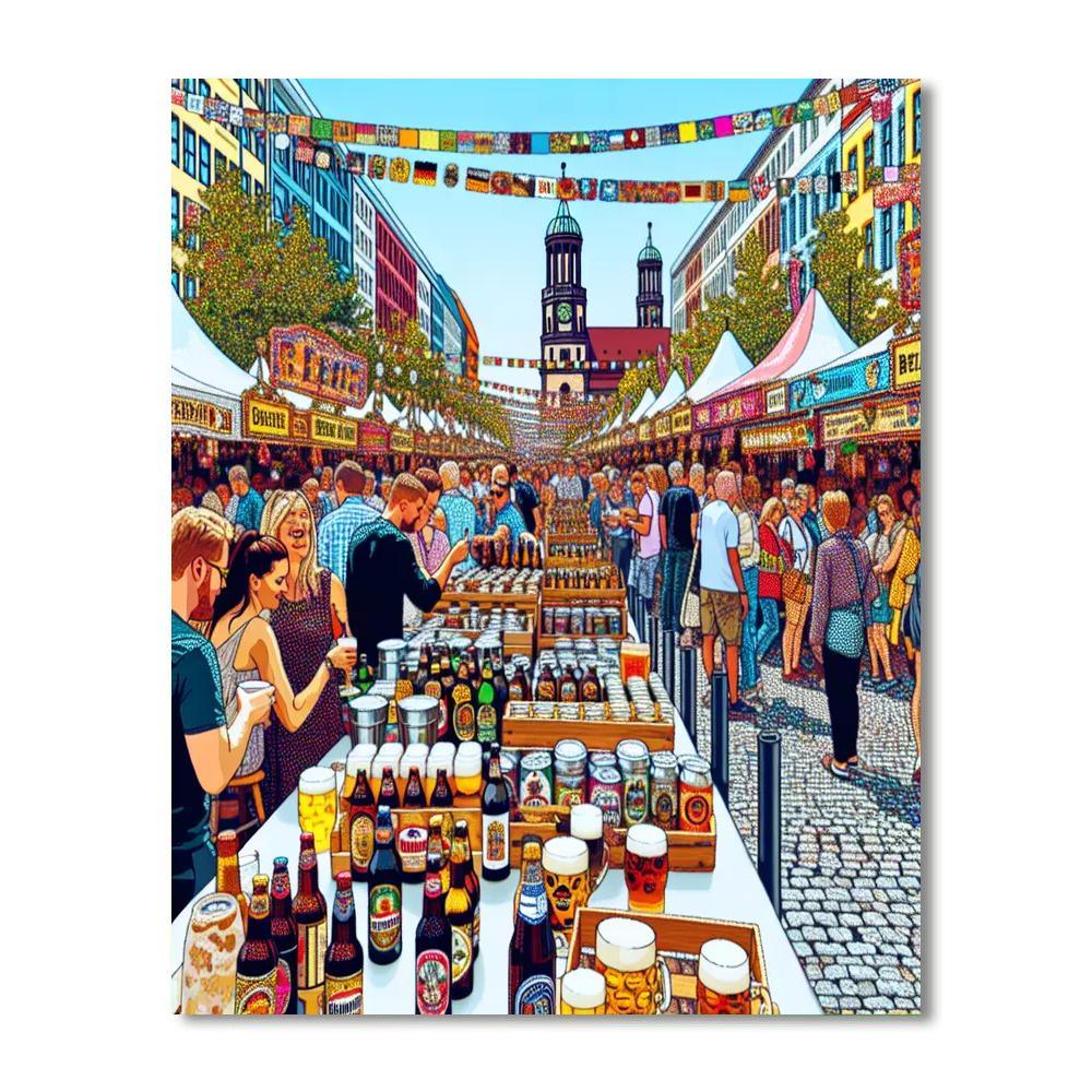 Berlin Beer Festival - Germany Paint By Numbers